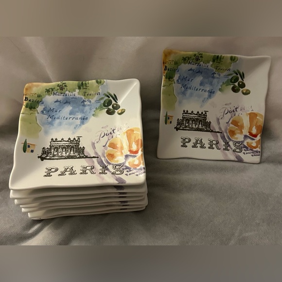 (4) 222 Fifth “Paris Travels” PTS International. 5.25” - Picture 6 of 8